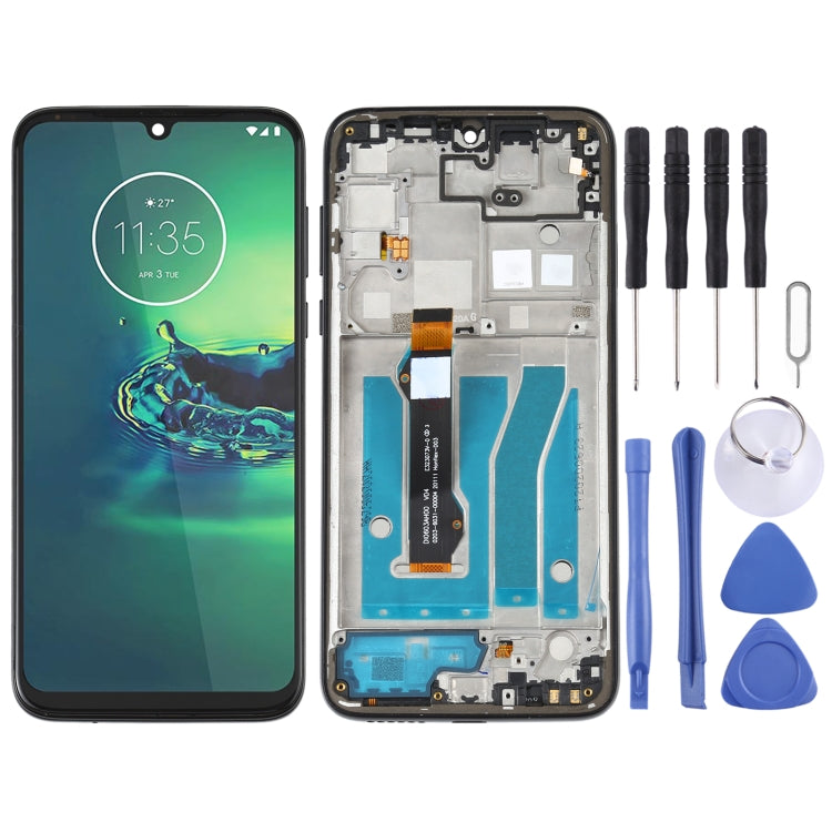LCD Screen and Digitizer Full Assembly with Frame for Motorola Moto G8 Plus XT2019 XT2019-2, For Motorola Moto G8 Plus LCD Screen and Digitizer Full Assembly with Frame for Motorola Moto G8 Plus XT2019 XT2019-2, For Motorola Moto G8 Plus